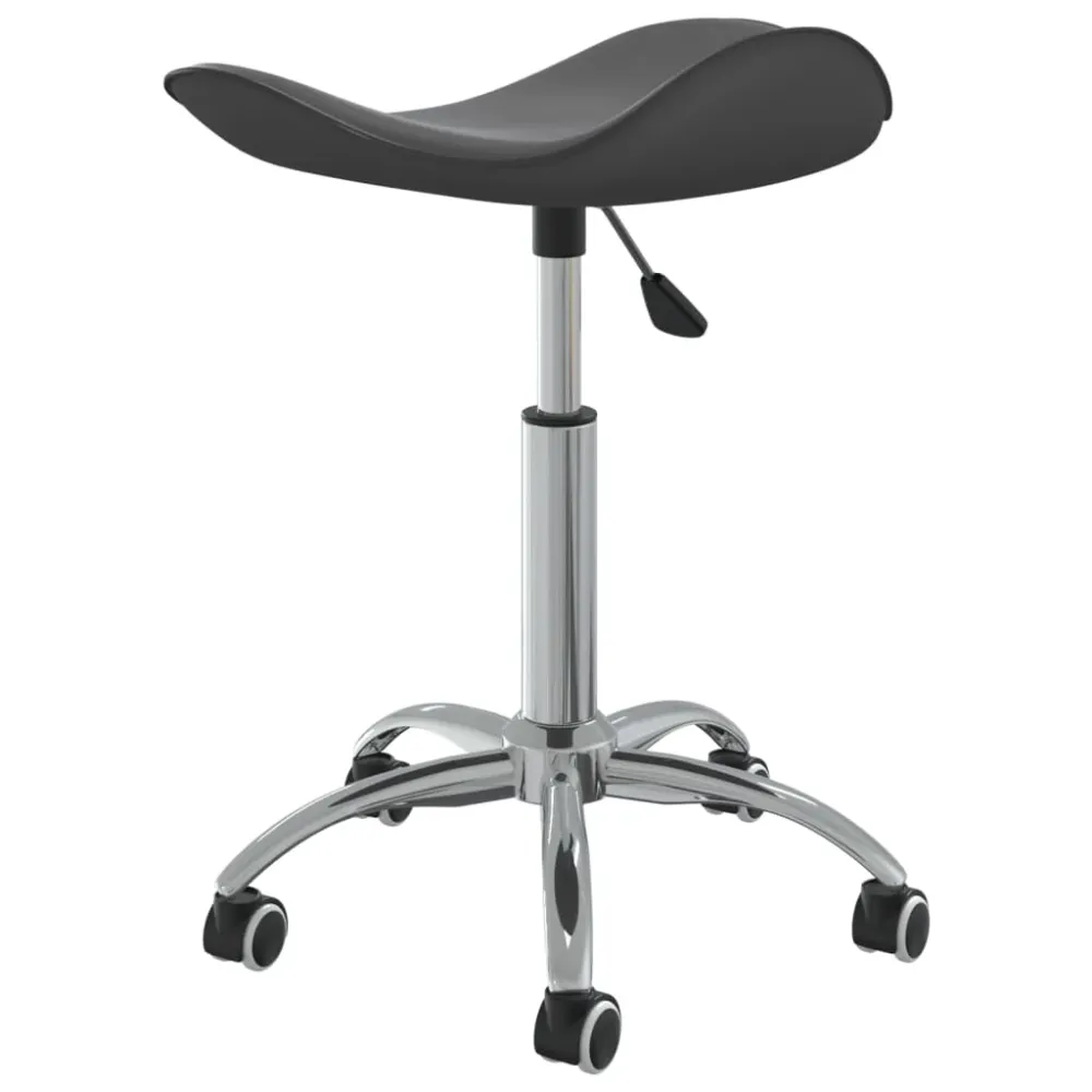 vidaXL Chaise de bureau Gris Similicuir