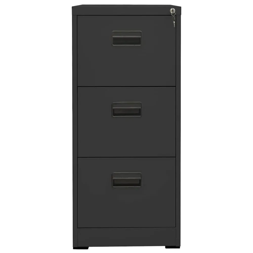 Classeur Anthracite 46x62x102,5 cm Acier vidaXL