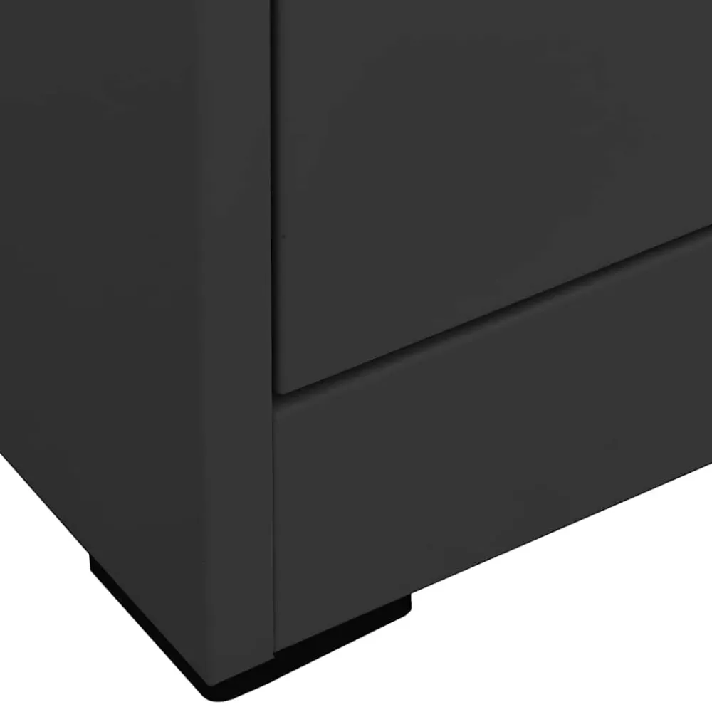 Classeur Anthracite 46x62x102,5 cm Acier vidaXL