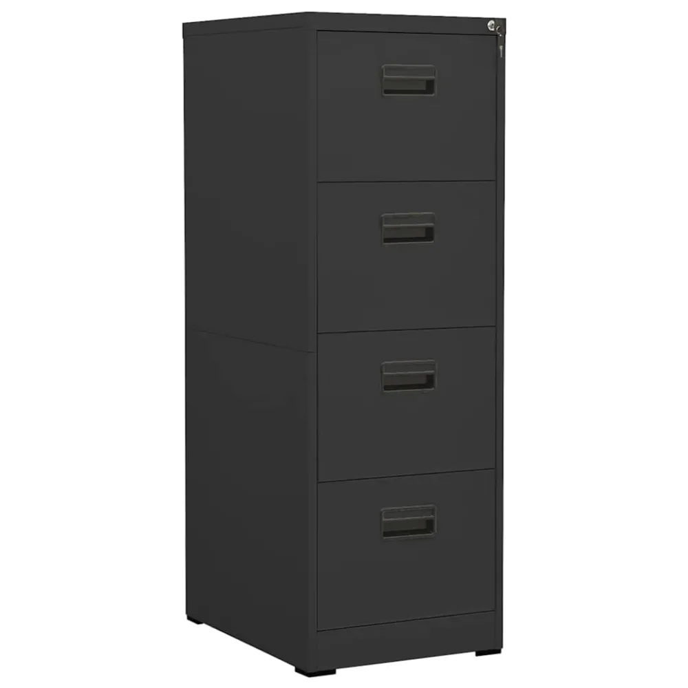 Classeur Anthracite 46x62x133 cm Acier vidaXL