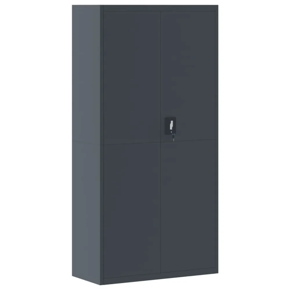 Classeur anthracite 90x40x180 cm Acier vidaXL