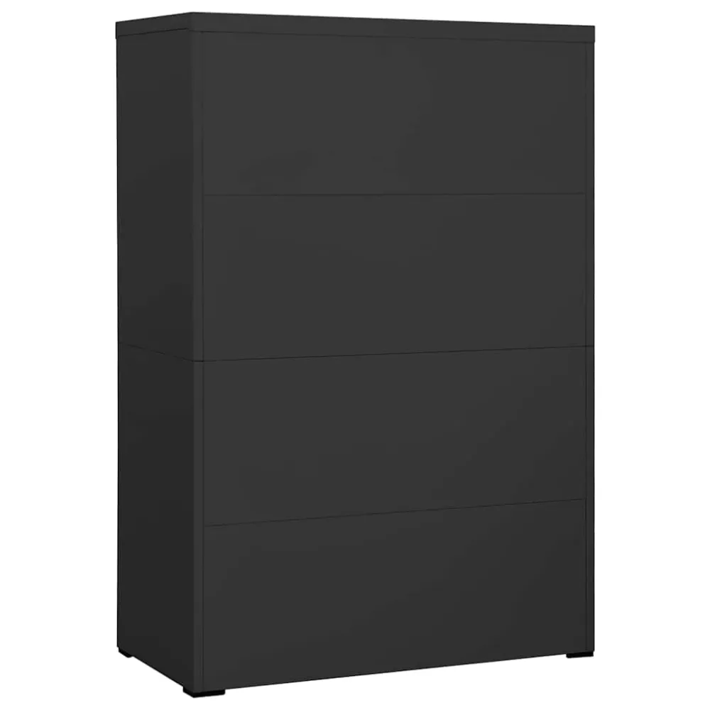 Classeur Anthracite 90x46x134 cm Acier vidaXL
