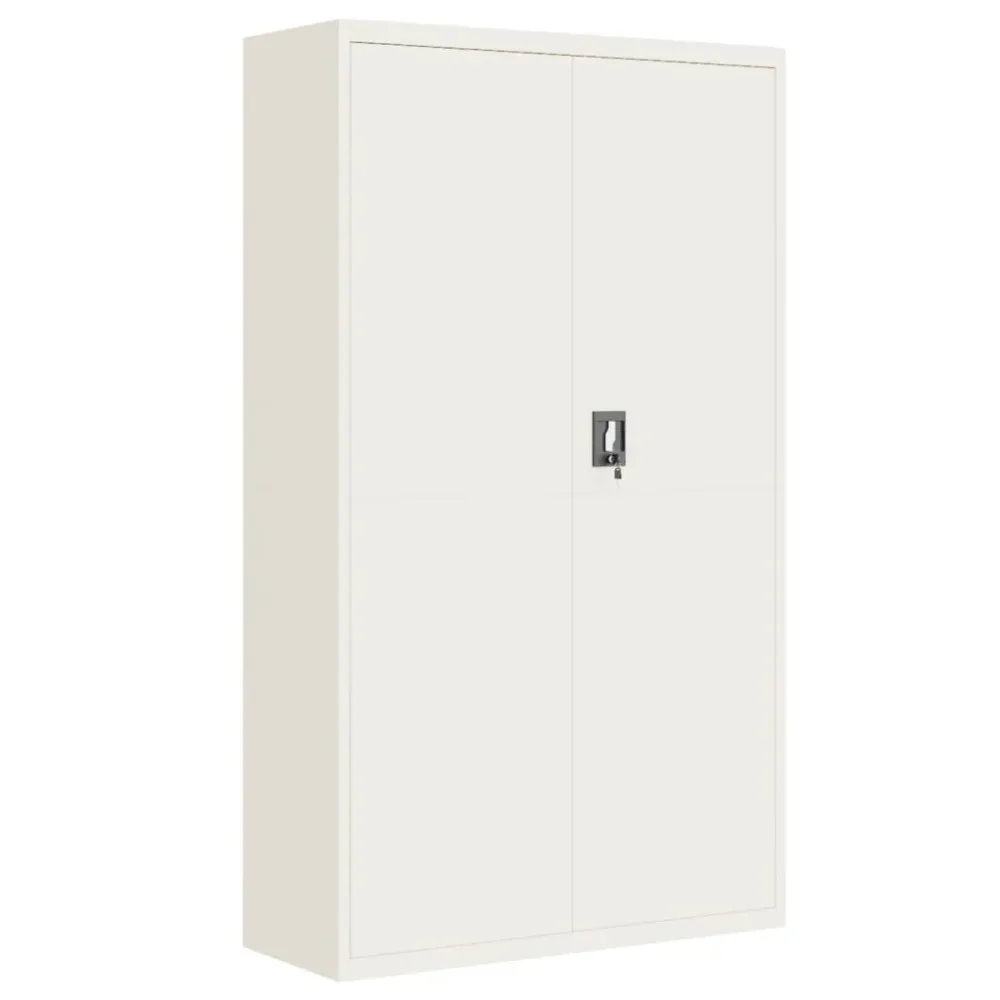 Classeur blanc 105x40x180 cm acier vidaXL