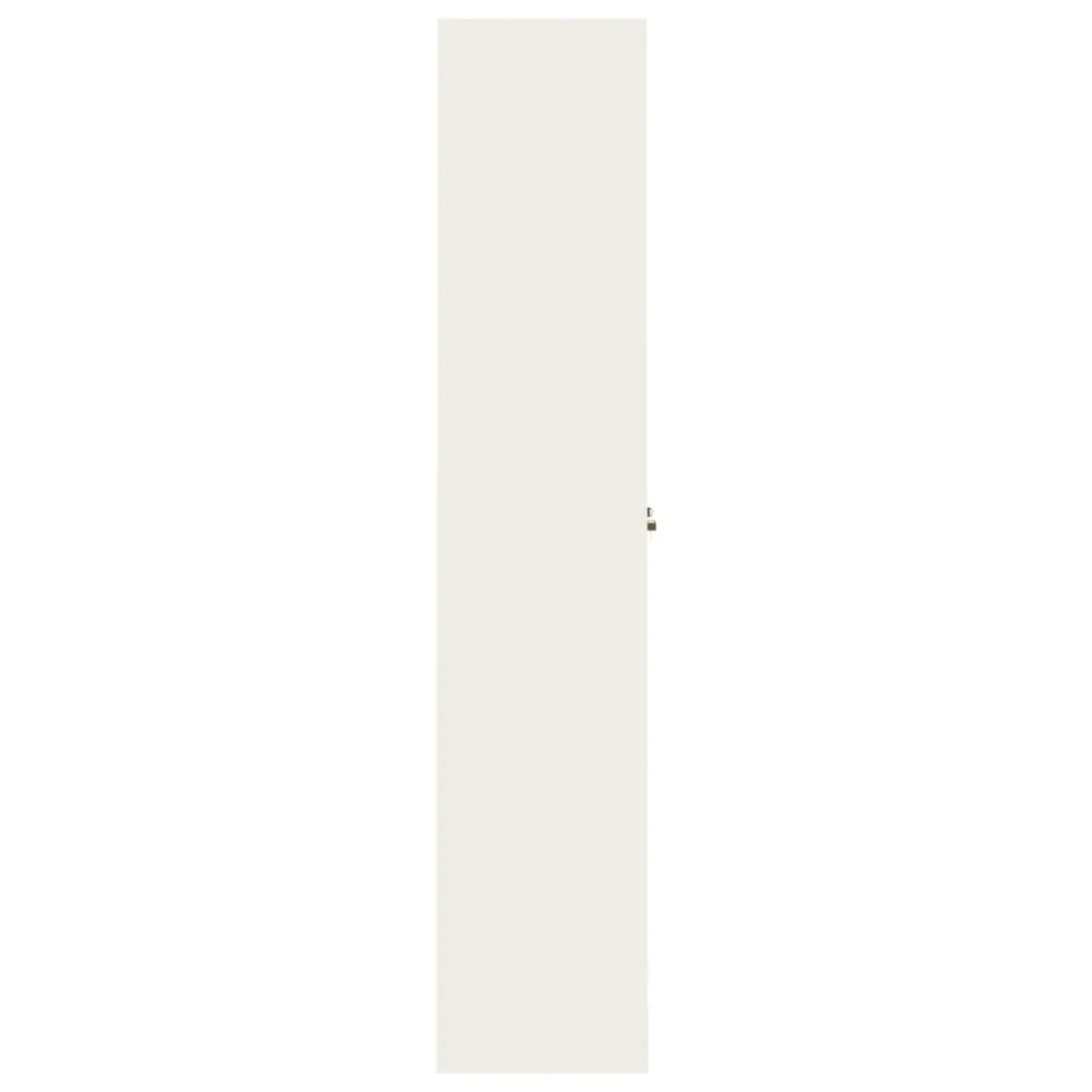 Classeur blanc 105x40x180 cm acier vidaXL