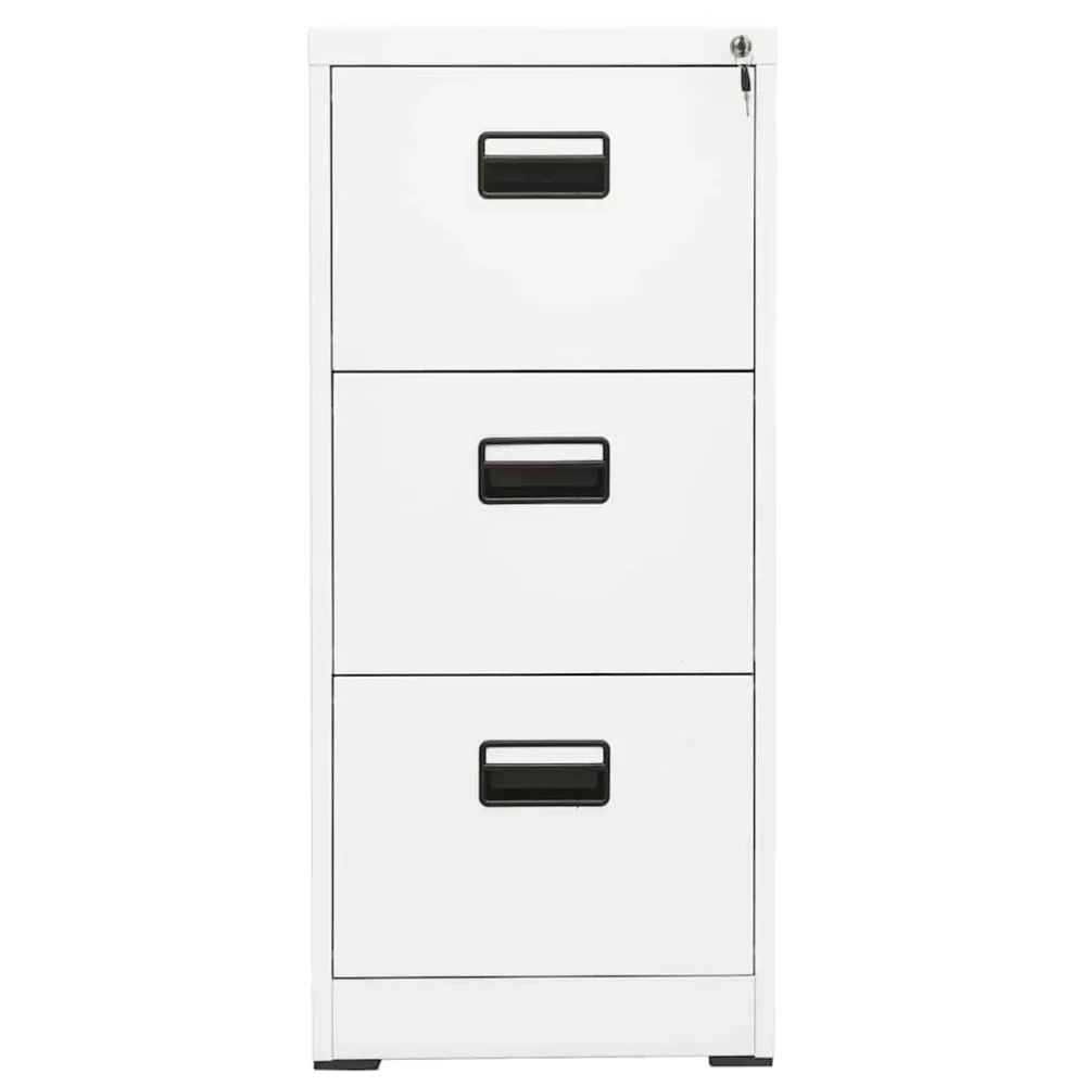 Classeur Blanc 46x62x102,5 cm Acier vidaXL