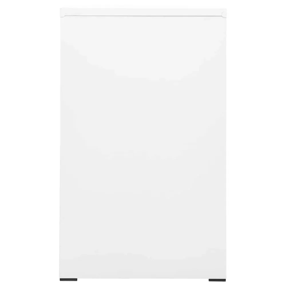 Classeur Blanc 46x62x102,5 cm Acier vidaXL