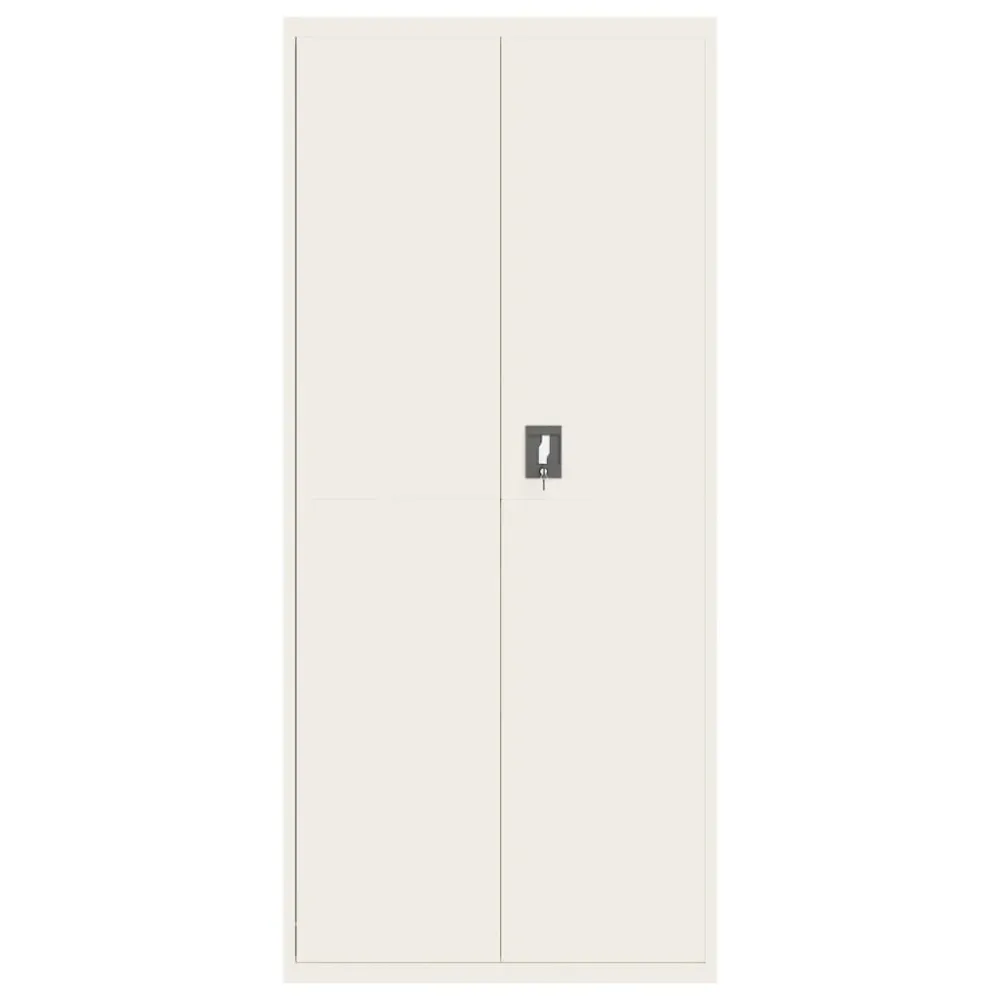 Classeur blanc 90x40x200 cm acier vidaXL