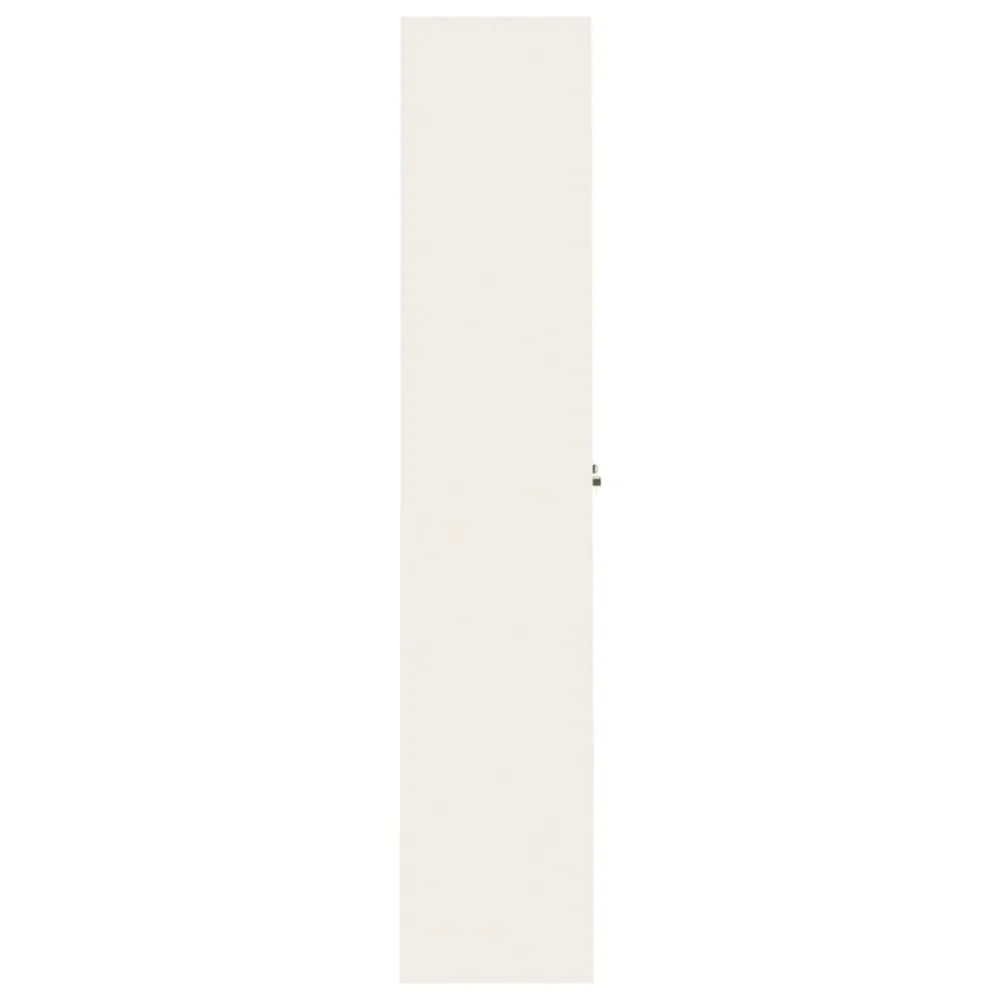 Classeur blanc 90x40x200 cm acier vidaXL