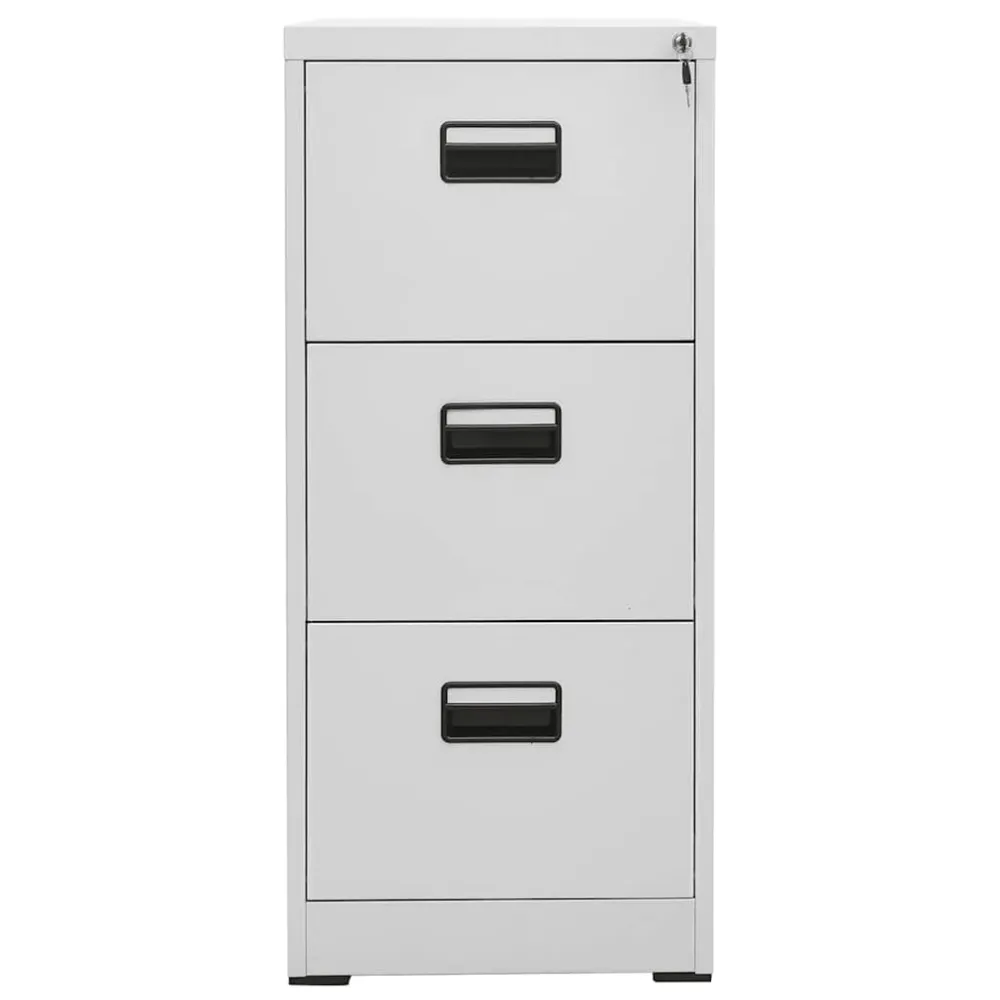 Classeur Gris clair 46x62x102,5 cm Acier vidaXL
