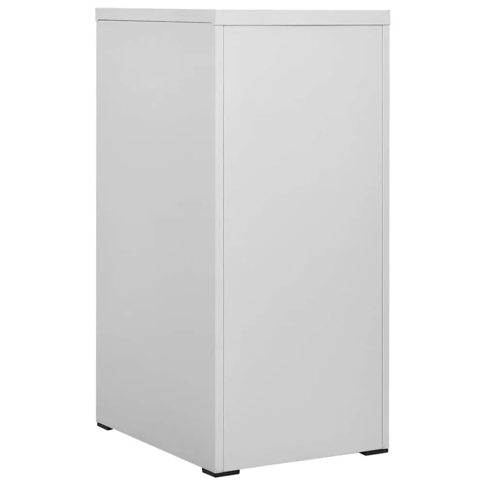 Classeur Gris clair 46x62x102,5 cm Acier vidaXL