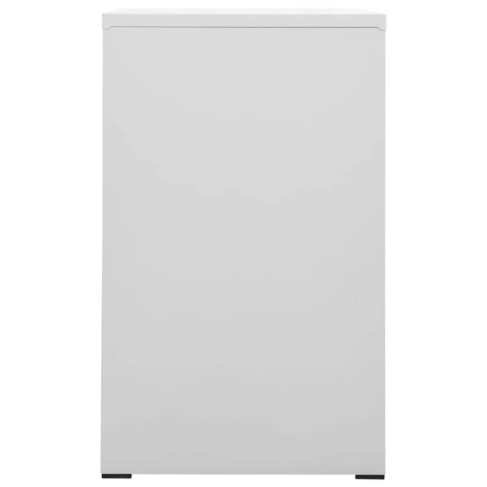 Classeur Gris clair 46x62x102,5 cm Acier vidaXL