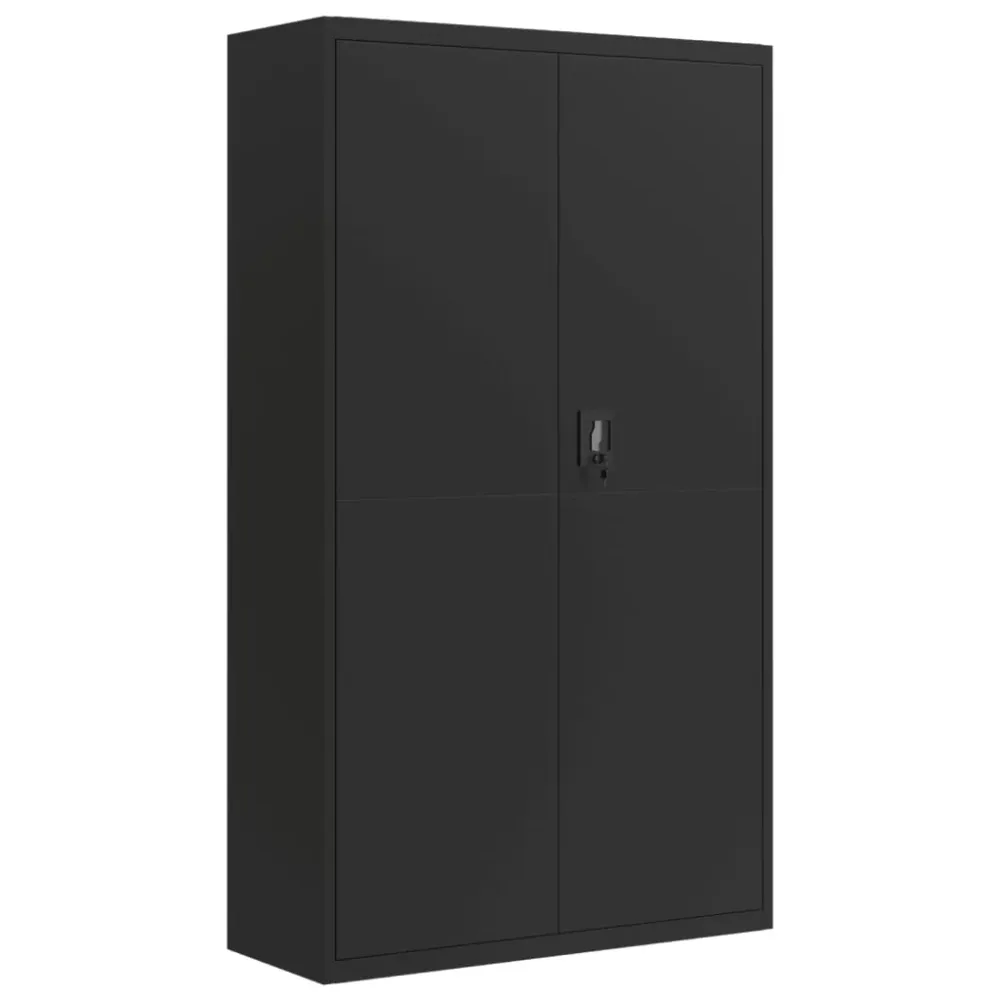 Classeur noir 105x40x180 cm acier vidaXL
