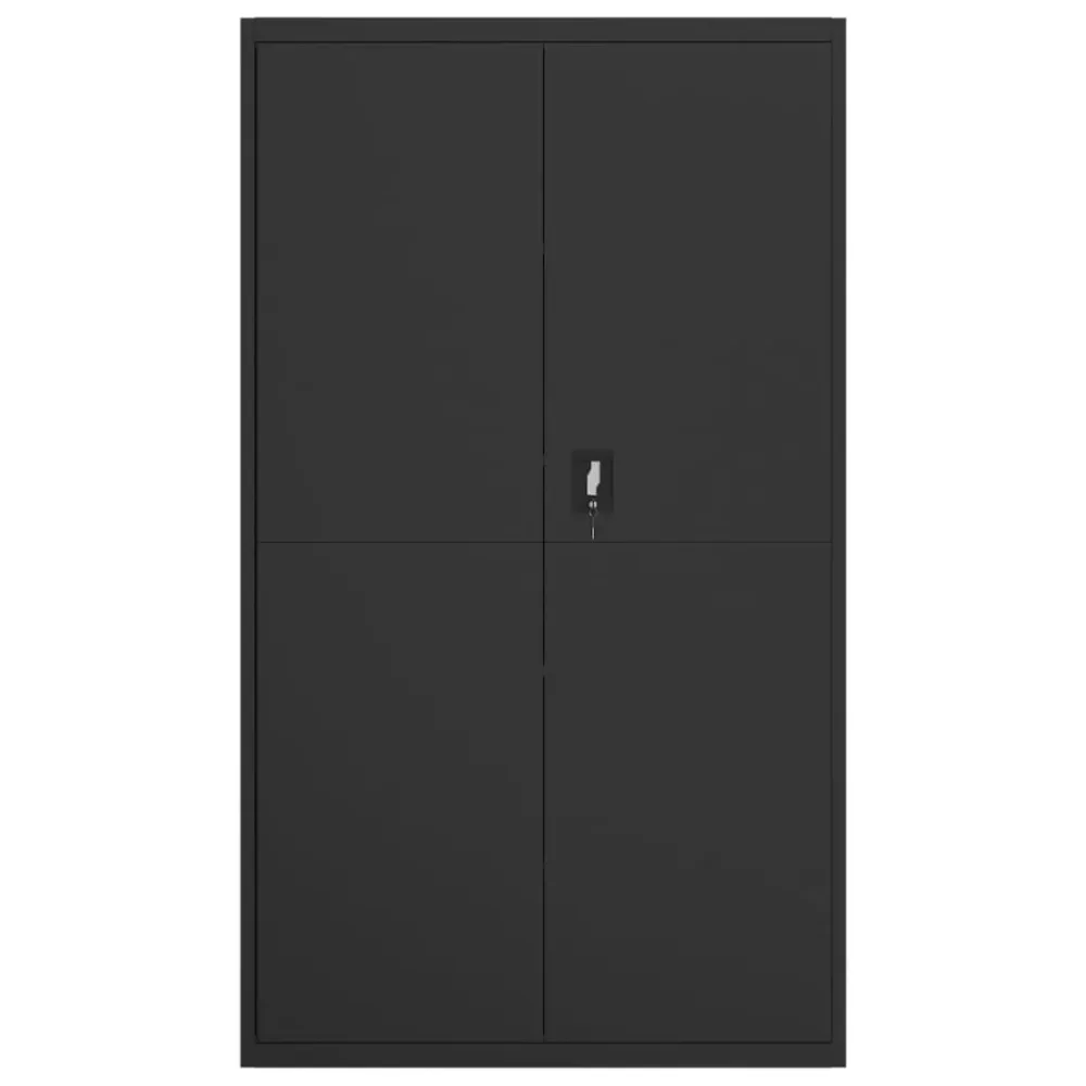 Classeur noir 105x40x180 cm acier vidaXL