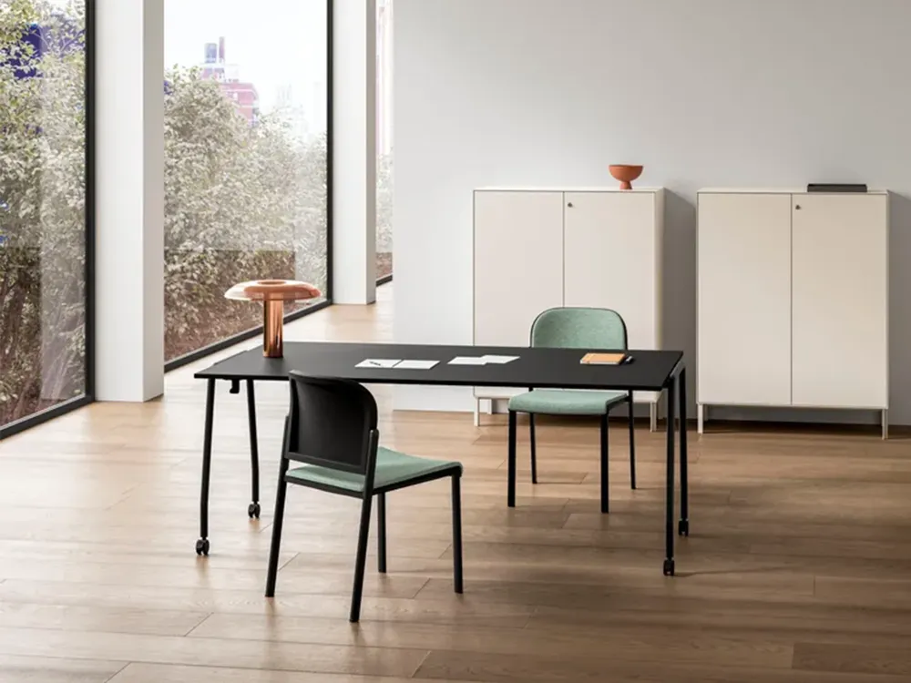 Bureau sur roulettes Boss SC Workspace by Malouet