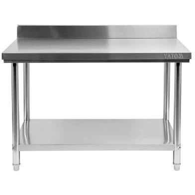 Mesa De Trabajo Con Protector Contra Salpicaduras 1400 X 700 X H 850 YATO GASTRO
