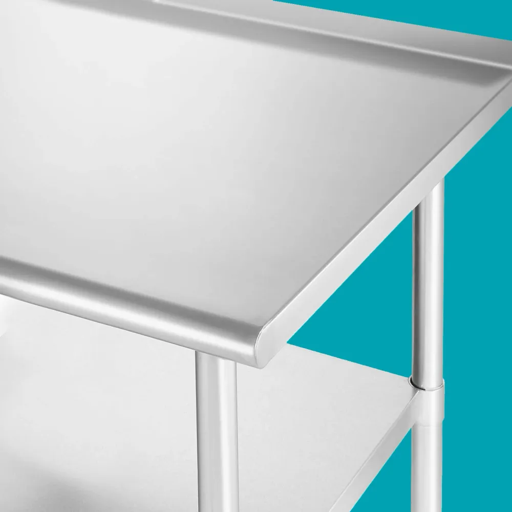 Mesa De Trabajo Con Protector Contra Salpicaduras 1600 X 700 X H 850 YATO GASTRO