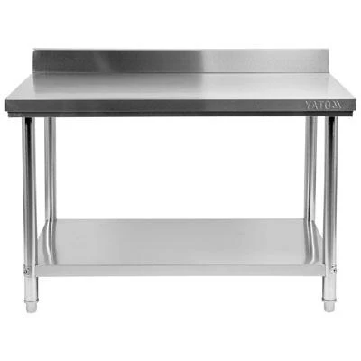 Mesa De Trabajo Con Protector Contra Salpicaduras 1500 X 700 X H 850 YATO GASTRO