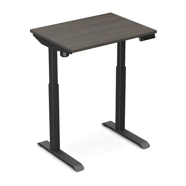 Bureau assis-debout Worktrainer StudyDesk (noir / chêne brun 80 x 60 cm) StD-xs-blk-bo se fournir à bas prix