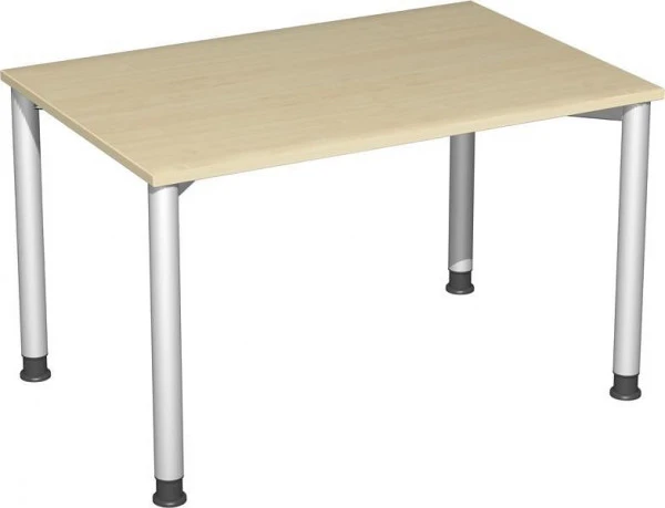 bureau geramöbel réglable en hauteur 1200x800x680-800 érable/argent S-555102-AS choisir à bas prix