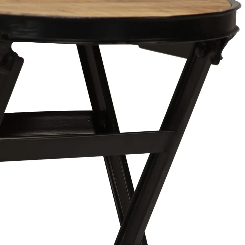 Bureau table poste de travail meuble d'ordinateur informatique étude avec tabouret pliant bois de manguier massif 115 x 50...