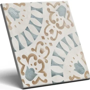 Carreau décoratif en grès cérame 20 cm x 20 cm, classe I - Vent Mistral