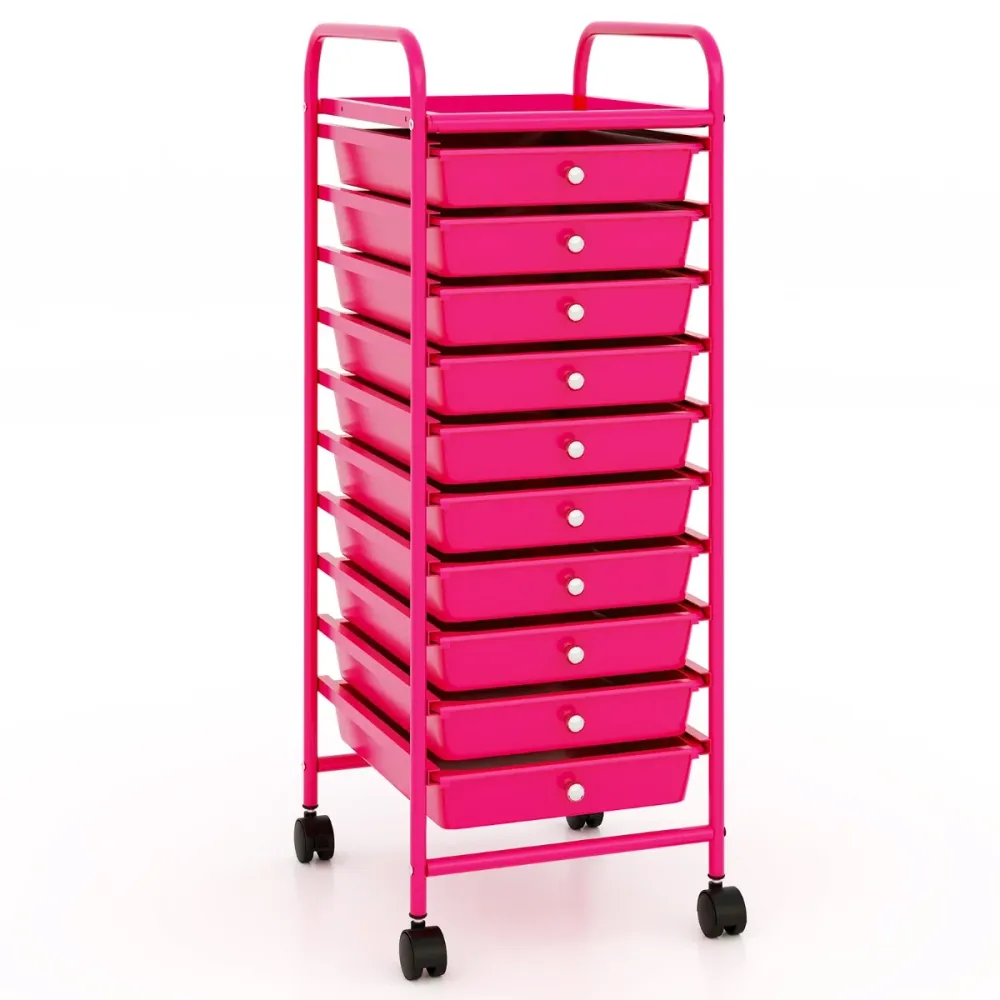 Chariot de rangement roulant 32,5 x 37 x 86 cm pratique à faire usage de gain d'espace style moderne en fer roe 20_0011357
