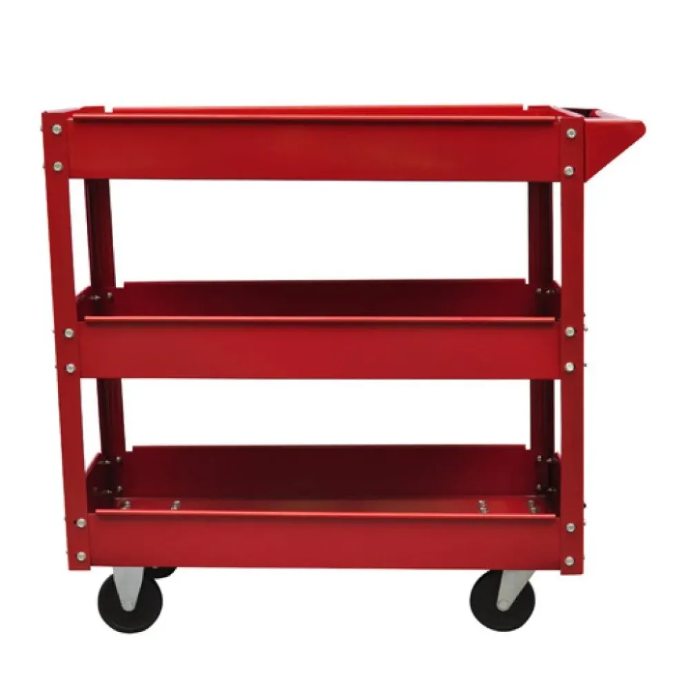 Chariot servante d'atelier charge 100 kg 3 bacs porte outils garage atelier bricolage 3402083