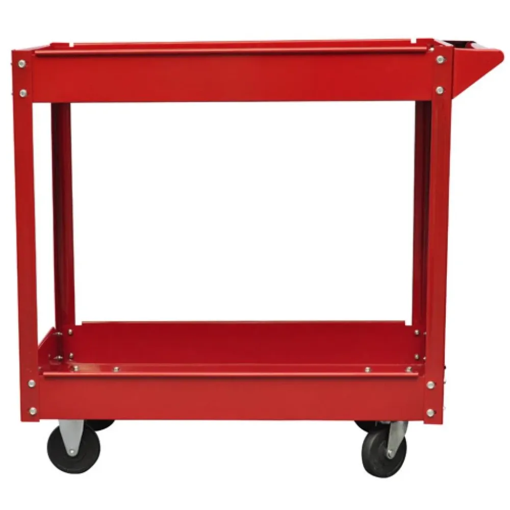 Chariot servante d'atelier charge 100 kg rouge outils garage atelier bricolage 3402077