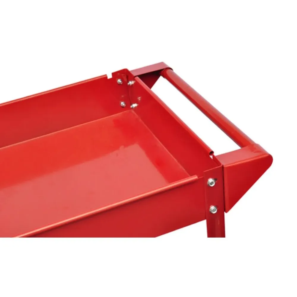 Chariot servante d'atelier charge 100 kg rouge outils garage atelier bricolage 3402077
