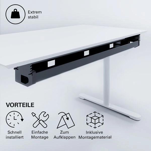 Chemin de câbles Actiforce Swing 1264 cm blanc FA-AVL-FG0065-29 magasiner à bas prix