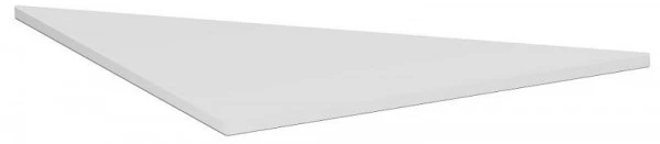 geramöbel plaque de liaison triangle 90° matériel de liaison inclus 800x800x gris évident/argent S-555508-L acquérir à bas...