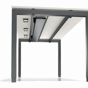Goulotte Bisley Cito pour bureau L 1200 mm gris anthracite C12334 magasiner à bas prix