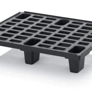 Palettes légères Auer ESD avec bord de sécurité 80 x 60 cm avec 6 pieds ESD LP 86 prendre à bas prix