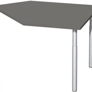 table d'extension de données geramöbel à droite avec pieds de support matériel de liaison inclus réglable en haut...