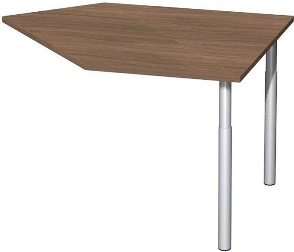 table d'extension de données geramöbel à droite avec pieds de support matériel de liaison inclus réglable en haut...