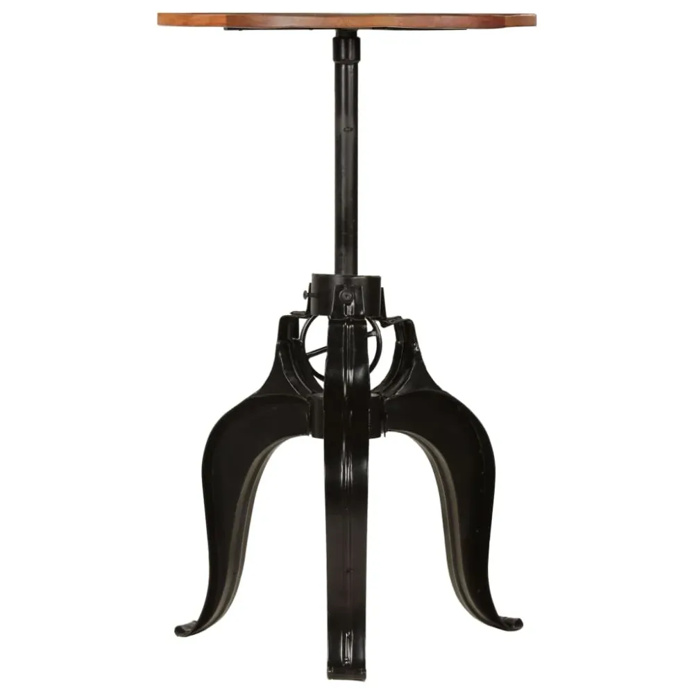 Table haute mange debout bar bistrot bois de récupération massif 60 cm 0902072