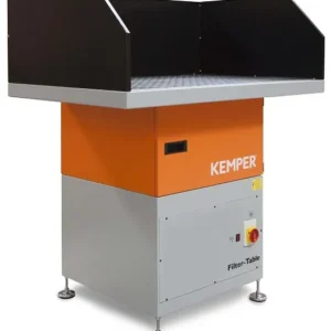 Table de soudage ELMAG avec dispositif de filtrage table filtrante 12x0 8m capacité d'aspiration 1.400 m³/h ~ 15...