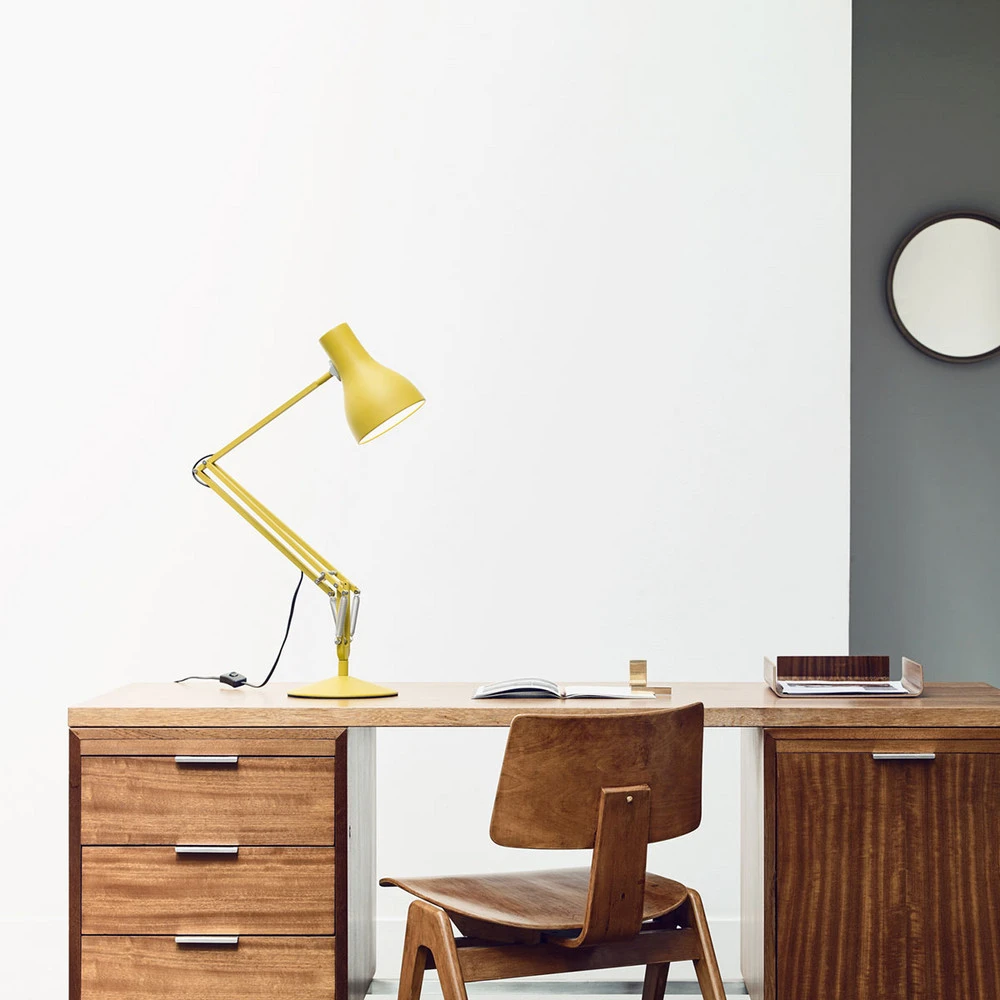 Anglepoise Type 75 lampe Margaret Howell jaune avec 5 Ans de Garantie