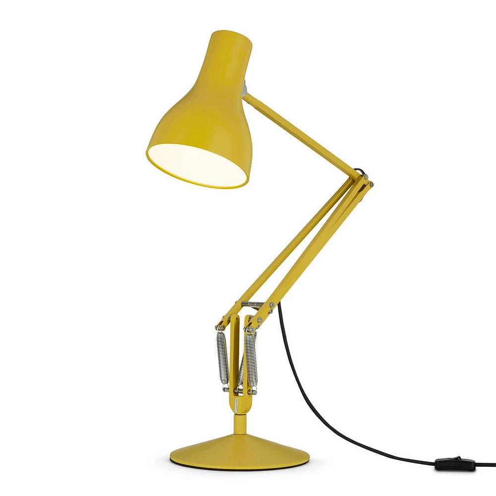 Anglepoise Type 75 lampe Margaret Howell jaune avec 5 Ans de Garantie