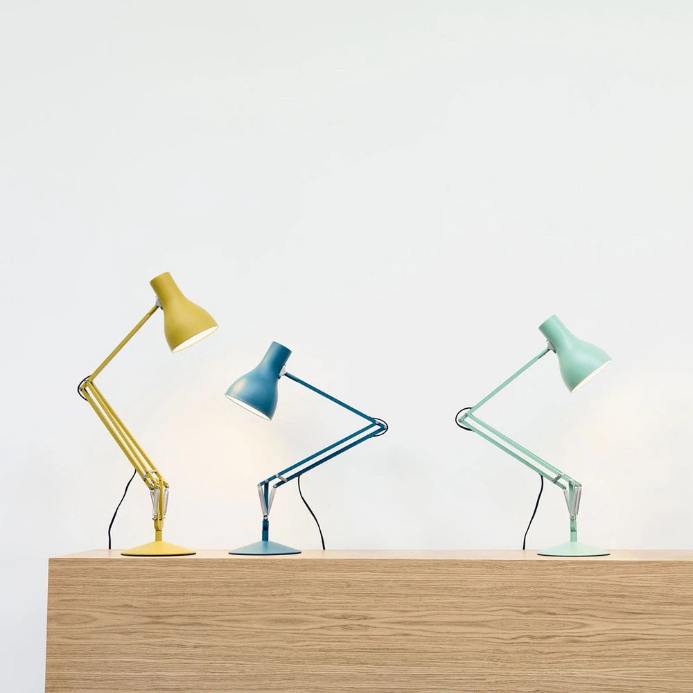 Anglepoise Type 75 lampe Margaret Howell jaune avec 5 Ans de Garantie