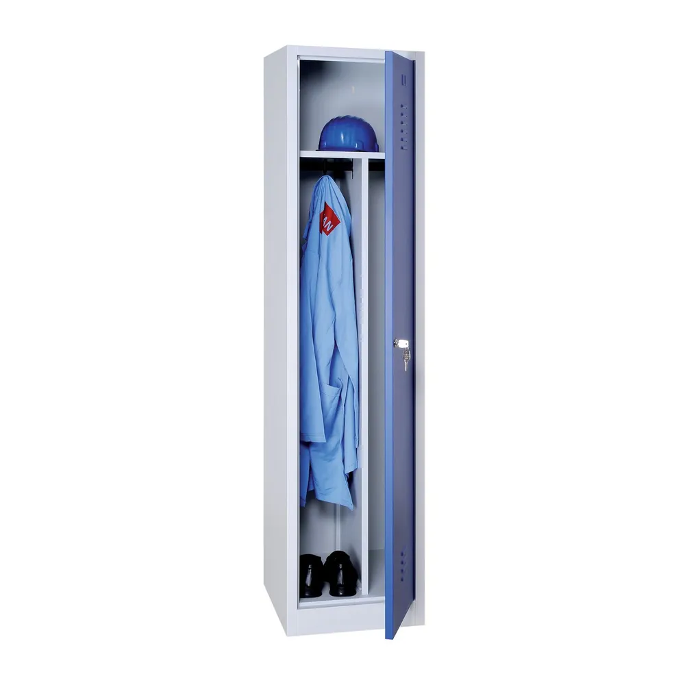 Bureau assis-debout Vestiaire 1 case