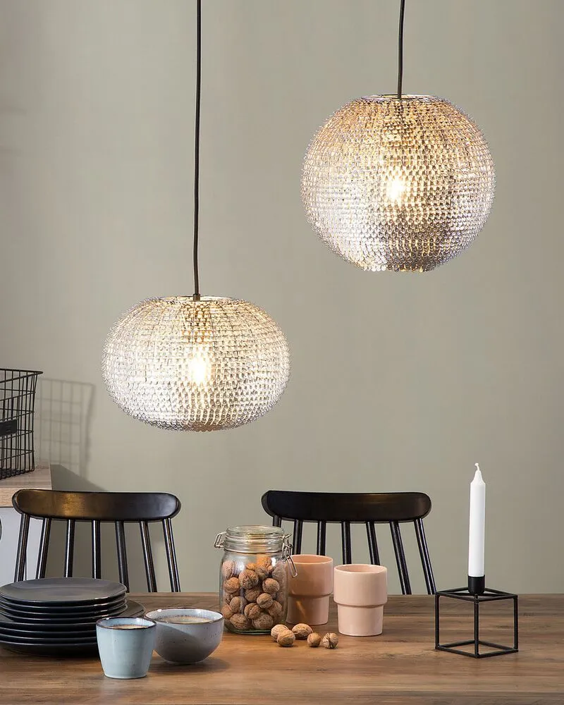 Design Contemporain Plafondlamp zilver SEINE