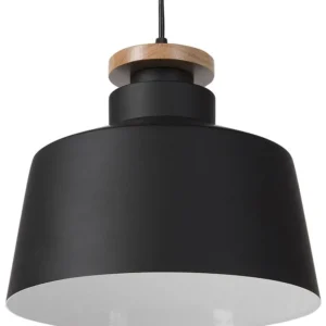 Fauteuil ergonomique à Hanglamp zwart DANUBE