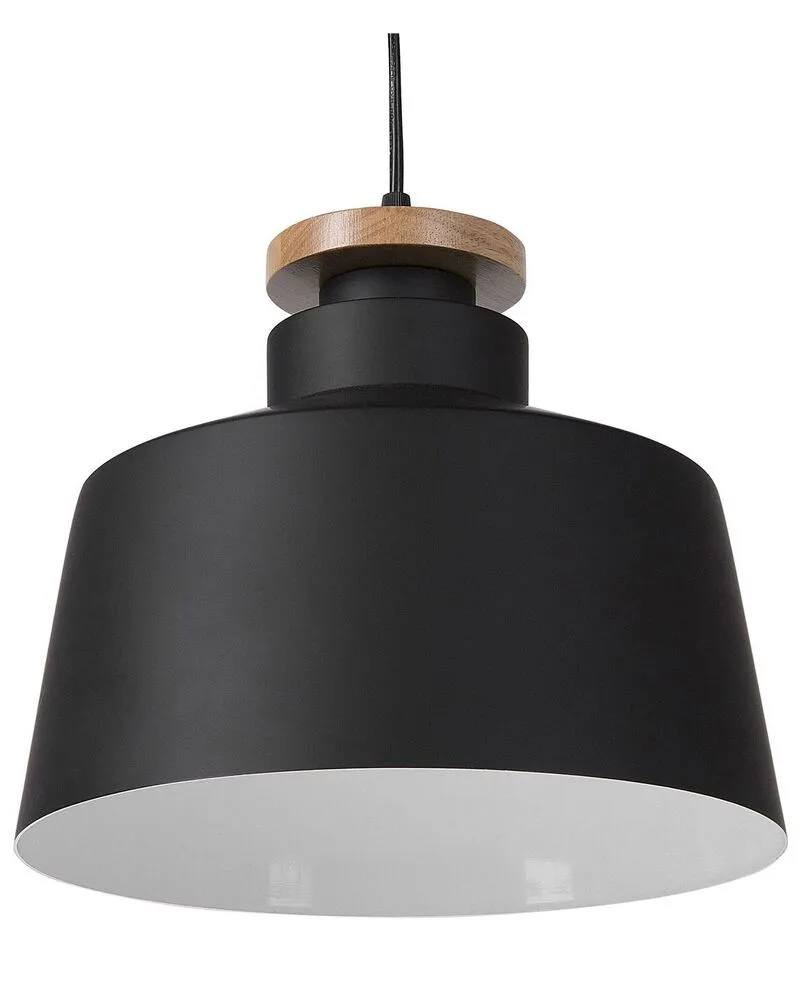 Fauteuil ergonomique à Hanglamp zwart DANUBE