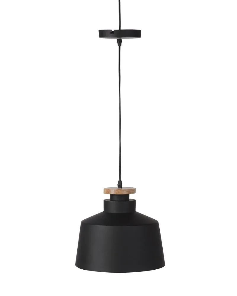 Fauteuil ergonomique à Hanglamp zwart DANUBE