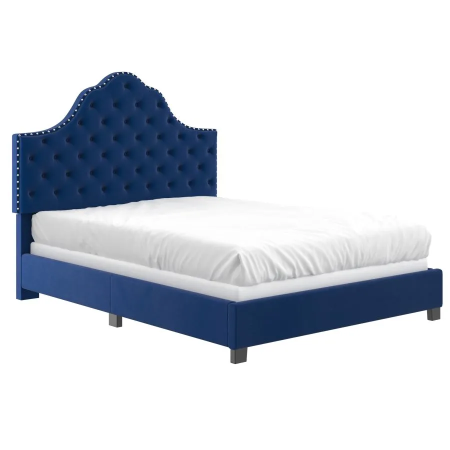Gros Lit Greta 60" En Bleu