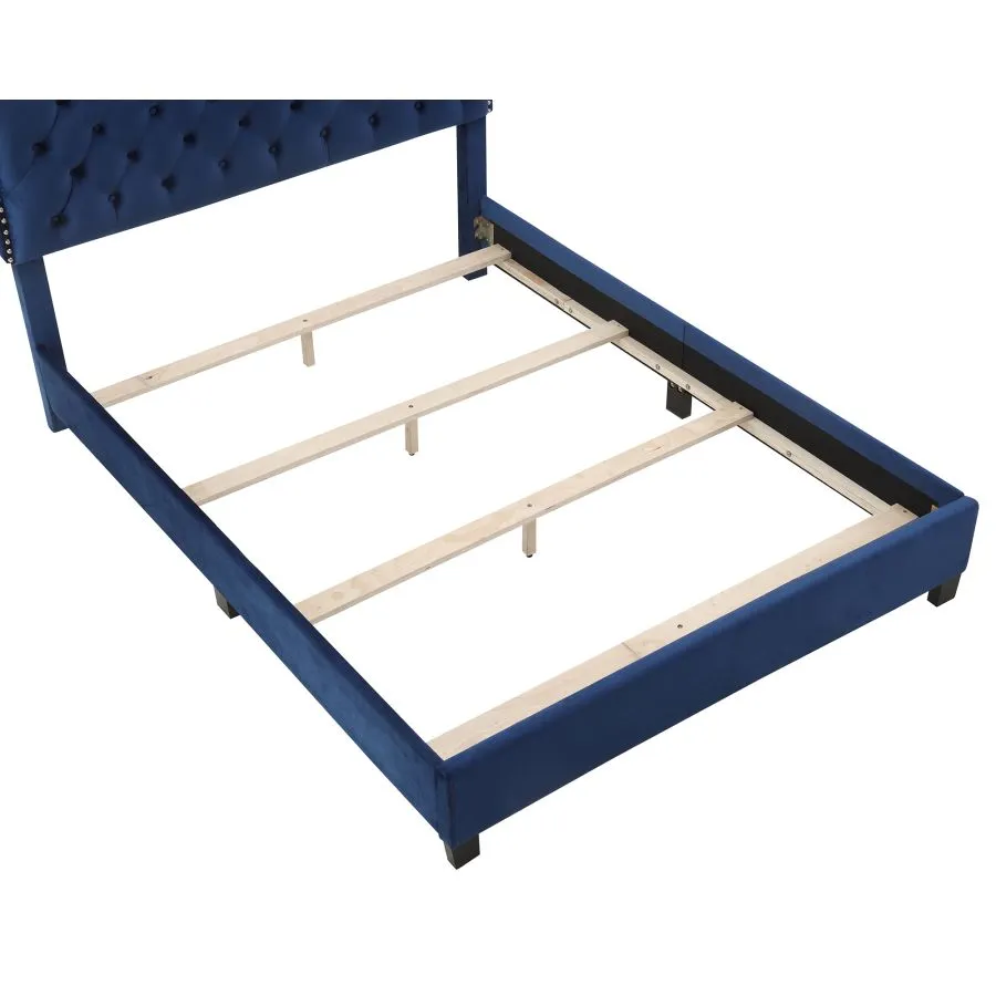 Gros Lit Greta 60" En Bleu