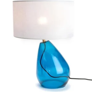 Lampe balance bleu 56 cm avec Ampoule LED Incluse