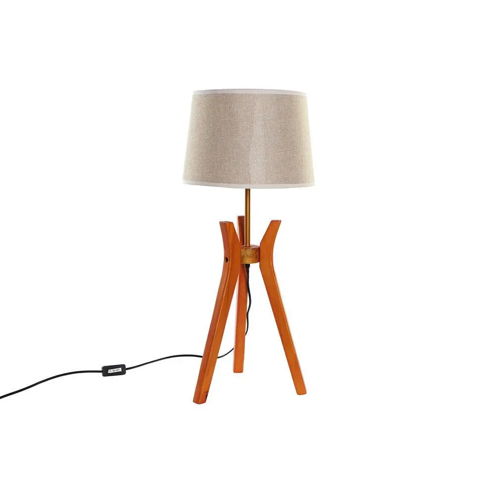 Lampe en bois naturel pour Espace Confiné