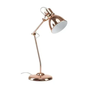 Lampe de Bureau Design "Wibaux" 45cm Cuivre pour Séances Longues
